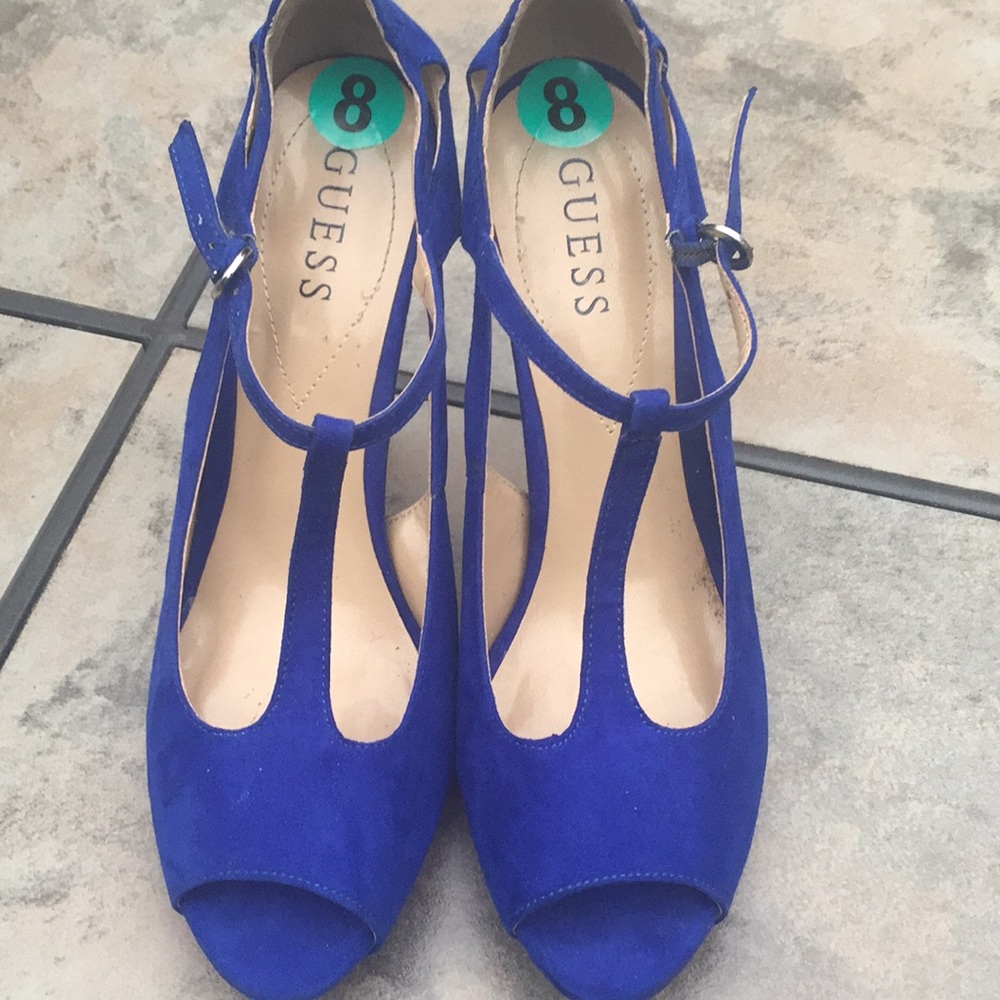 GUESS platform heels